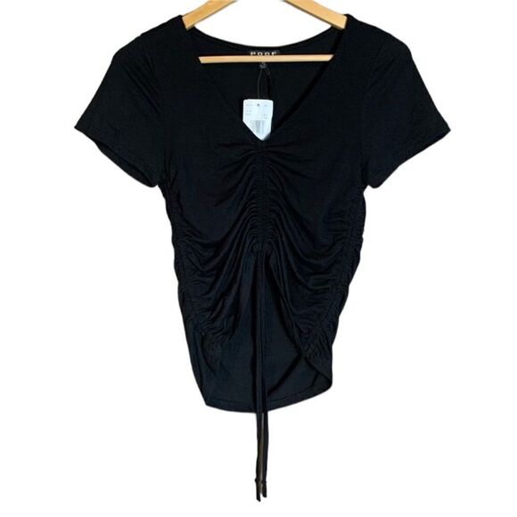 NWT! Black poof New York short sleeve top‎ - Picture 8 of 8